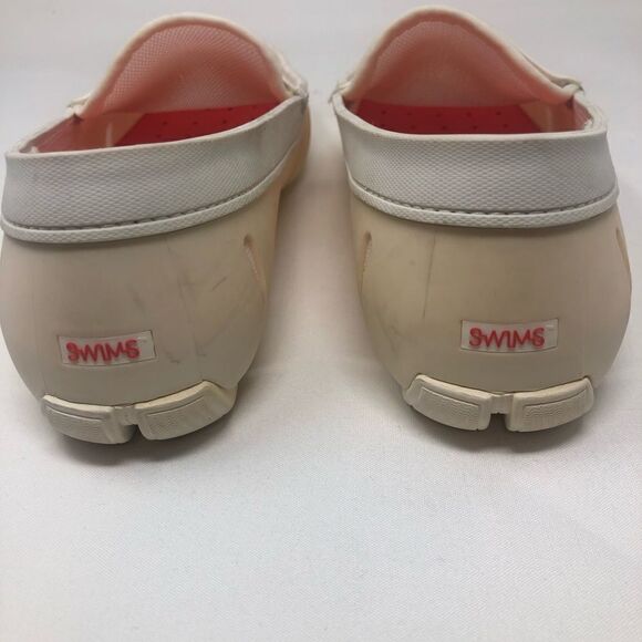 Swims White Penny Loafers Men’s Size 8 - Picture 2 of 7